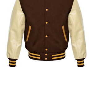 High Quality Custom Varsity Jacket Men Embroidered Letterman Baseball Jacket Breathable Cotton Plus Size Winter Wear - Product Image 2