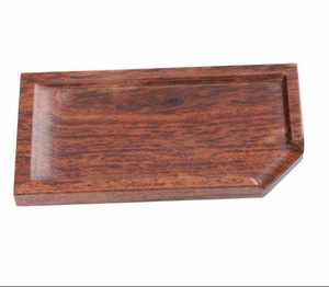 Brûleur d'encens en bois très prisé avec plateau en bois, fumée aromatique, décoration moderne pour un salon chaleureux - Product Image 5