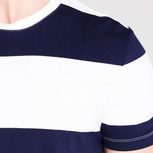 T-shirt en coton pour homme, décontracté, respirant, coupe ample, style urbain tendance, manches courtes, à porter en été - Product Image 4