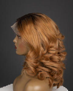 Perruque Lace Front en Cheveux Humains Vierges Remy à Cuticules Alignées pour Femmes Noires, Personnalisable, Colorée, Densité 180% - Product Image 3