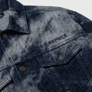 Acid Wash Denim <b>Jacket</b> Streetwear | Vintage <b>Trucker</b> Jean <b>Jacket</b> | Custom OEM Private Label Apparel Manufacturer - Product Image 3