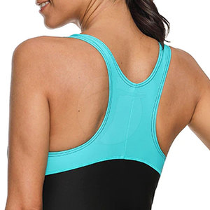 Maillot de bain femme sans manches à imprimé écossais, design OEM, haute qualité, style décontracté, meilleure conception, vente chaude - Product Image 4