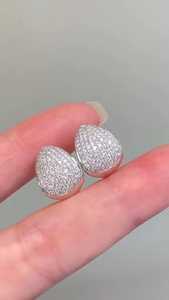 Boucles d'oreilles en diamant pour femmes - Product Image 2