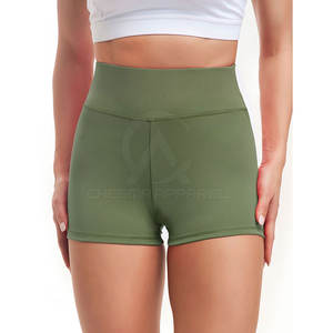 Shorts deportivos transpirables y elásticos para mujer, con efecto push-up, para correr, entrenar y usar en el gimnasio, con características de absorción de humedad. - Product Image 4