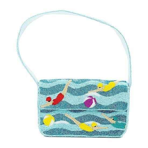 Sac à main brodé à la main avec des perles de rocaille, nouveau sac à bandoulière perlé personnalisé avec motif coloré - Product Image 6