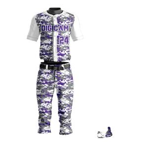 Nouvelle arrivée 100% Polyester Baseball et Softball uniforme ensemble respirant sport équipe formation porter grande taille disponible - Product Image 2