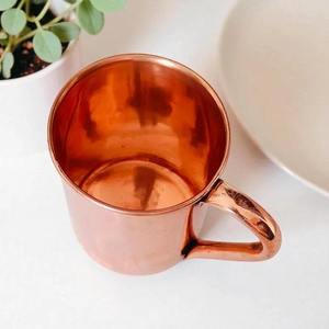 Taza Moscow Mule de Cobre Daystar Trade, Estilo Simple, Ecológica, Reutilizable, para Cócteles, Hogar, Cocina, Bar y Viajes - Product Image 2