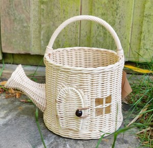 Cesta de Mimbre Botánico Hecha a Mano para Niños, con Detalles de Casa de Juguete, Ideal para Juegos Creativos de Simulación - Product Image 3