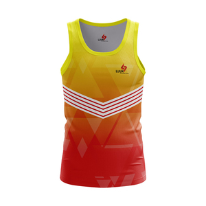 Camiseta sin Mangas Sublimada Personalizada para Hombre, Ropa Deportiva de Secado Rápido, Camiseta de Entrenamiento para Gimnasio, Fitness, OEM, Venta al Por Mayor - Product Image 2