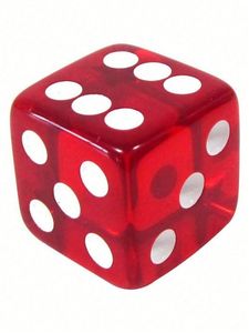 GAME HANDMADE RESIN PATTERN ECO-friendly Portable 6 Sided Acrylic Round Corner Standard Game D6 <b>Dice</b> for Yahtzee Game - Product Image 2