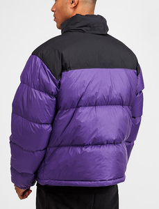 Veste matelassée imperméable et coupe-vent pour homme, col montant, logo frontal, impression personnalisée, service OEM ODM, dernier design - Product Image 2