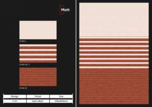 Azulejos Vitrificados Refinados con Acabado Mate de 12"X24" Perfectamente Equilibrados para Entornos de Diseño Funcional que Requieren una Superficie Duradera - Product Image 5