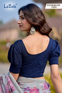 Blusa de Sari Elegante de Talla Grande en Tela Elástica de Alta Calidad para Mujer, Talla Personalizada, Compra Directa del Proveedor - Product Image 4