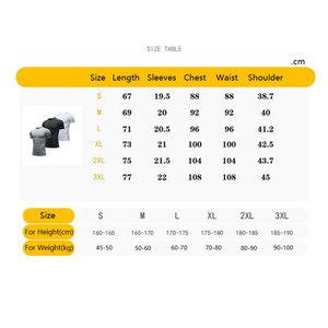 Camisetas de Compresión para Hombre de Alta Calidad, Impresas, Transpirables, Antibacterianas, de Spandex/Poliéster, para Entrenamiento al Aire Libre, Gimnasio, Personalizables - Product Image 6