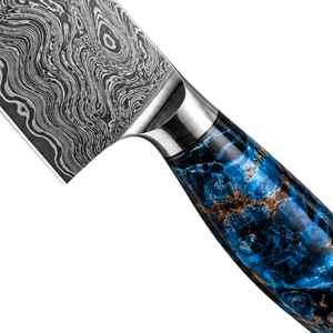 Cuchillo de Cocina Profesional de Acero de Damasco, Hecho a Mano, con Hoja Afilada y Diseño Personalizado, Mango Ergonómico para Cocinar - Product Image 5