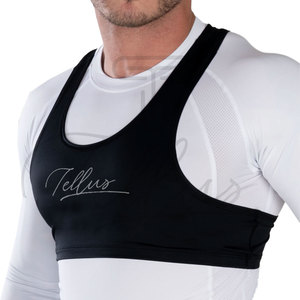 Nouvel Arrivage – Gilet d'entraînement de football unisexe grande taille en Spandex/Polyester, sans manches, motif uni, avec poches, confortable - Product Image 1