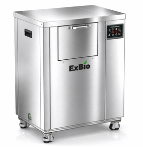 Digesteur aérobie commercial pratique de 30 kg, moteur en acier inoxydable 5,5 kW pour le traitement des déchets alimentaires de restaurant - Product Image 4
