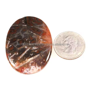 100% cabujón de ágata de encaje loco Natural cabujones de piedras preciosas sueltas de exportador indio joyería hecha a mano - Product Image 1