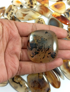 Top Quality Natural Montana Agate Loose Gemstone Healing Cabochon Lot for Jewelry Making - Product Image 1