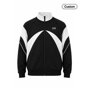 Veste zippée personnalisée avec panneaux en arc symétriques - Haut personnalisé en taille XS - Product Image 4
