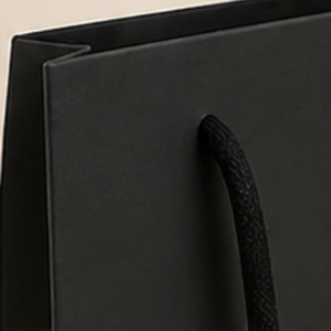 Bolsas de Compra de Papel Kraft Blanco y Negro Personalizadas con Asas de Cuerda, Bolsas de Embalaje de Regalo de Lujo para Uso en Tiendas Minoristas - Product Image 6