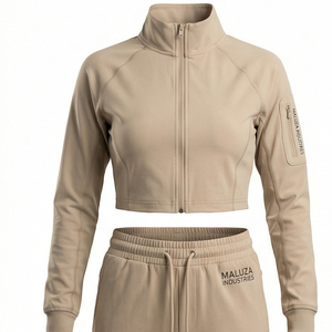 Conjunto Deportivo de Compresión Unisex para Gimnasio, Entrenamiento y Running, Maluza, Secado Rápido, Ligero y Transpirable - Product Image 2