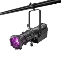 Projecteur LED profilé SHEHDS 250W RGBWAUV CRI 90 5500K 19 degrés à focale fixe DMX LEKO pour scène de théâtre et concert