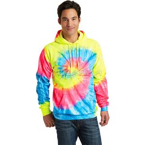 OEM High Quality Manufacturers <b>Women</b> Fleece Cotton Polyester Custom Logo Cosy & Trendy Pastel Tie Dye Casual <b>Sports</b> GYM Hoodies - Product Image 3