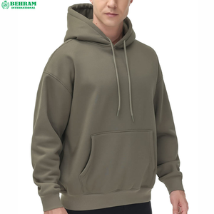 Best quality <b>Men's</b> Blocking <b>Pullover</b> Raglan Sleeve Knitted Cotton Casual Autumn with Pocket Regular Fit Hoodies & Sweatshirts - Product Image 6