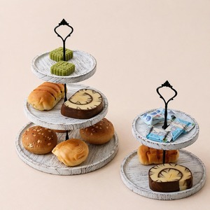 Support à gâteau en bois le plus vendu, attrayant, pour fruits, desserts, présentation et décoration de fête - Product Image 5