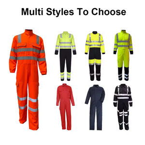 Ropa de Seguridad Resistente al Fuego para Exteriores a Precio Económico, Overol de Alta Visibilidad para Trabajo Nocturno, Construcción y Seguridad - Product Image 3