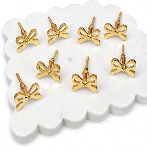 Perillas de Metal con Forma de Lazo para Gabinetes y Cajones, Perillas Decorativas para Muebles de Cocina, Perillas Metálicas para Armarios - Product Image 1