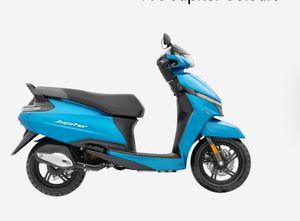 สกู๊ตเตอร์ TVS "JUPITER" สีเหลืองน้ำเงิน มอเตอร์แบบไร้แปรงถ่าน สกู๊ตเตอร์ความเร็วสูงสุด TVS TVS Jupiter สีเหลืองน้ำเงิน - Product Image 4
