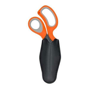 Tijeras para Vendajes Lister de Acero Inoxidable Hechas a Mano, Premium, Ambidiestras, con Clip, para Enfermeros y EMT, Estuche de Cuero Resistente, Manual, CE - Product Image 6