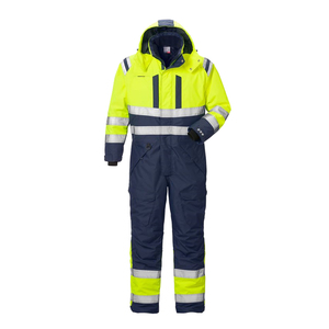 Overol Impermeable Resistente al Fuego FR para Hombre, Ropa de Trabajo Reflectante de Alta Visibilidad, Ropa de Seguridad Industrial, Uniforme de Protección ANSI/ISEA107 - Product Image 2