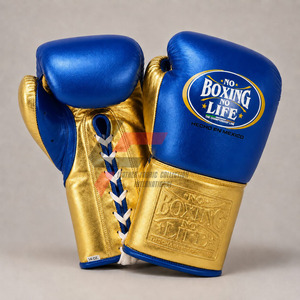 Guantes de Boxeo Estilo Mexicano RTS, Precio al por Mayor, Diseño de Alta Calidad, Sin Caja, Guantes de Boxeo Noo Life, Logotipo Personalizado, Cuero Vacuno - Product Image 3