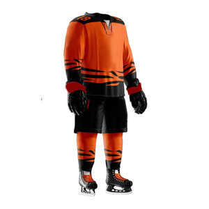 Uniformes de Hockey sobre Hielo 7V7 de Diseño Personalizado 2026, Alta Calidad, Precio Bajo al por Mayor, con Impresión del Nombre del Equipo OEM - Product Image 6