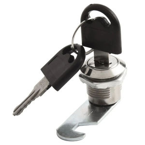 Serrure à came cylindrique en alliage de zinc 16 20 25 30 mm pour porte, armoire, boîte aux lettres, tiroir, casier, avec 2 clés, outils DIY modernes et écologiques - Product Image 3