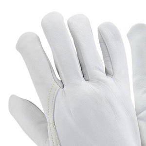 Guantes de Soldadura de Piel de Oveja y Vacuno, Resistentes a Altas Temperaturas, Antideslizantes, Duraderos y Resistentes a Pinchazos - Product Image 3