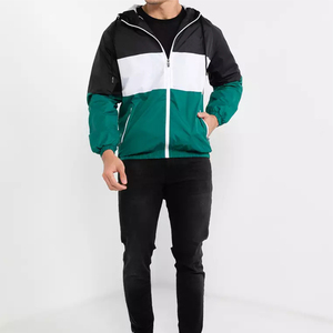 Veste coupe-vent pour homme, légère, imperméable, pour la course à pied, sport, fabrication sur mesure en gros, respirante, coupe-vent - Product Image 3