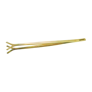 Pince à bijoux de précision en laiton 225 mm, pince à gemmes pour bijoutiers, outils et équipement de bijouterie, accessoires de pincettes de précision pour artisanat - Product Image 1