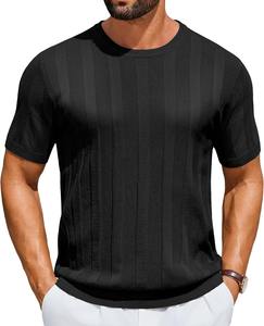 Camiseta Personalizada para Hombre, Algodón y Elastano, 180g, Moda, Fitness, Ropa Deportiva Informal, Logotipo Privado, Diseño Liso, Cómoda y Duradera - Product Image 6
