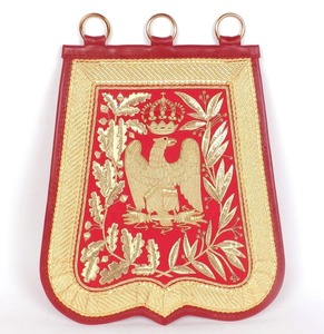 Sabretache de un sargento mayor de un caza-cavallos montado del uniforme militar - Product Image 5