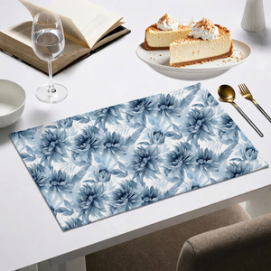 Elegant Cotton <b>Placemats</b>, Soft & Durable Dining Table Mats, Reusable Washable Kitchen Table Accessories - Product Image 2