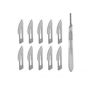 Manche de scalpel chirurgical en acier inoxydable de haute qualité, porte-lame, manche de couteau chirurgical par SurgiRight - Product Image 2