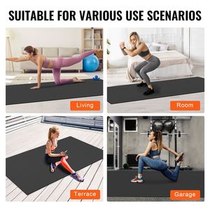 Tapete de Yoga Premium de Alta Densidad, Antideslizante, para Hombres y Mujeres, Extra Grueso, con Bolsa para Yoga y Ejercicio - Product Image 6