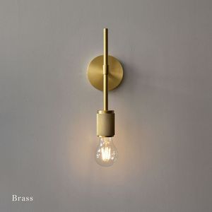 Lampe murale décorative d'intérieur pour les fêtes, en laiton moleté, décoration de Noël, lumière murale en laiton doré de luxe, LED Edison - Product Image 1