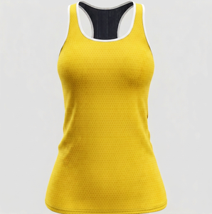 Nueva Llegada: Camisetas sin Mangas para Mujer, Tejido de Punto sin Costuras, Secado Rápido, Moda de Verano, Servicio OEM, Chaleco de Alta Calidad - Product Image 4