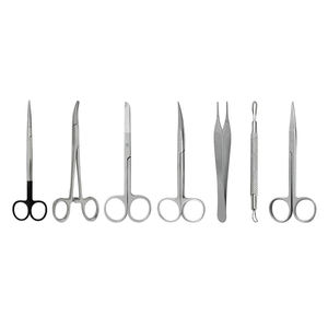 Juego de 14 Instrumentos Quirúrgicos Ortopédicos Personalizados de Acero Inoxidable de Grado Alemán, Manual, con Certificación CE y MOL, de Grip Surgical - Product Image 1