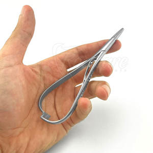 Portaagujas Mathieu de Precisión para Sutura Manual con Control Fino para Cirujanos - Acero Inoxidable - Product Image 6